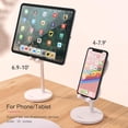 thumbnail image 3 of Support de Téléphone mobile Lapin Mignon, Support de Téléphone de table Réglable, Support de Téléphone compatible avec iPhone, Kindle, iPad, Interrupteurs, Tablettes, Tous les Téléphones, 3 of 5