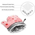 thumbnail image 6 of Mother''s Day Oven Mitts and Pot Holders 4 Pcs Sets for Kitchen, Cooking Gloves Heat Resistant Oven Mitt Gloves Non Slip Potholders for BBQ, Grilling, 6 of 6