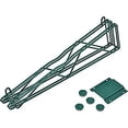 thumbnail image 3 of Nexel Poly-Green Fixed Double Shelf Wall Mount Bracket 21""D, 3 of 3