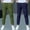 Blue, variant on Girl Uniform Pants New Boys' Solid Color 2pc Pants Casual Pants Loose Pants Casual Outerwear Pants Sweatpants Style B-4 Khaki 12 Years