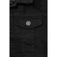 thumbnail image 6 of X RAY JEANS  Boy's Cotton Denim Jacket, Jet Black, M, 6 of 11