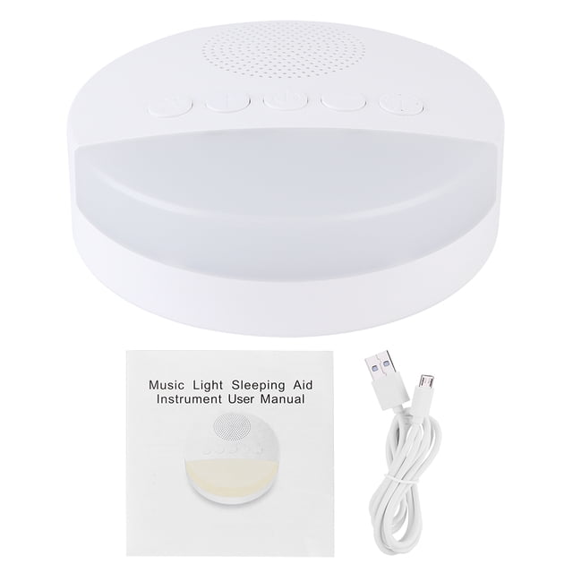 Ayuda para dormir para bebés, instrumento para dormir con ruido blanco, carga USB, ayuda para dormir, instrumento para dormir, rendimiento sólido