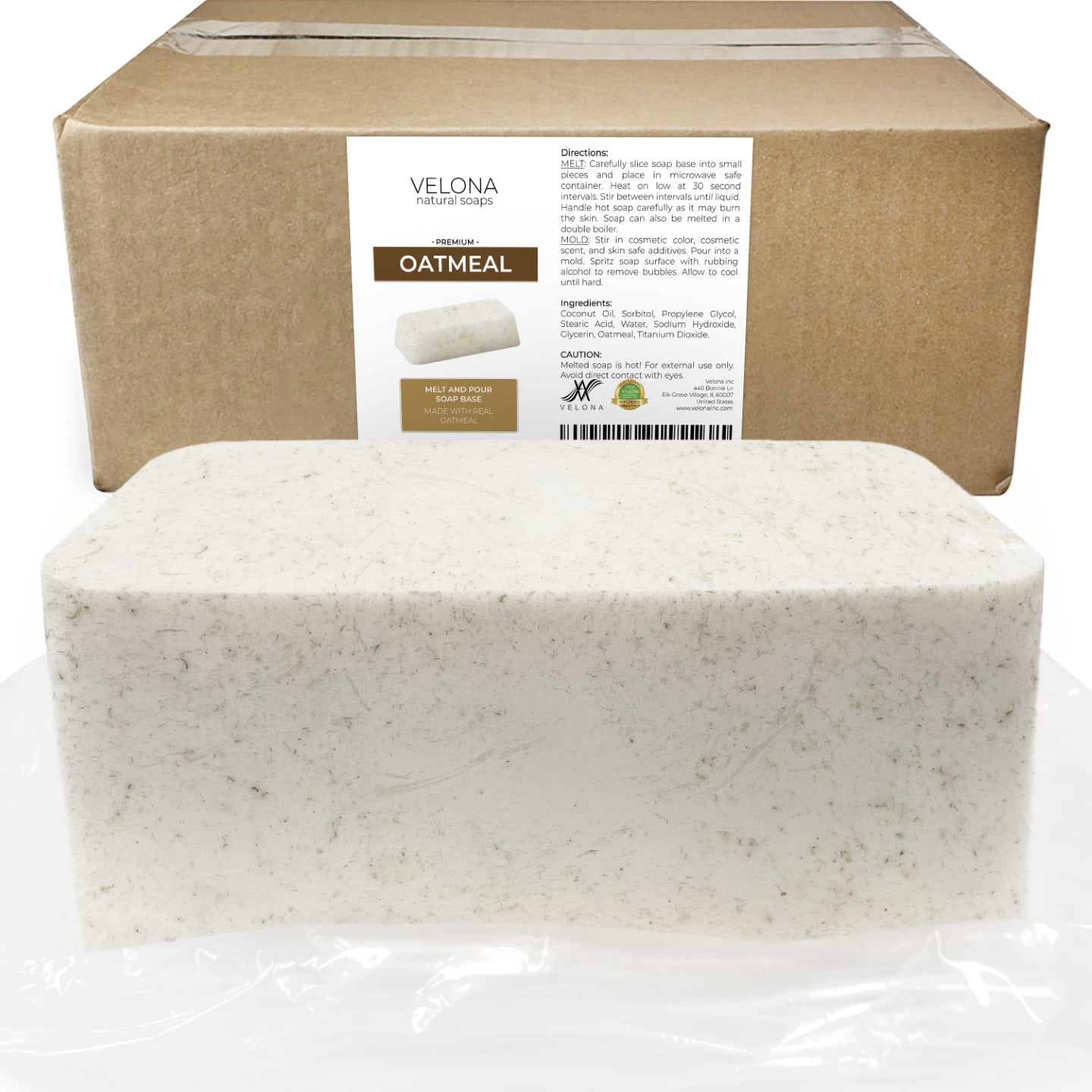 25 LB Oatmeal Soap Base by Velona SLSSLES free Ubuy Uganda