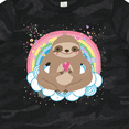 thumbnail image 4 of Inktastic Sloth Yoga Rainbow Girls Toddler T-Shirt, 4 of 5