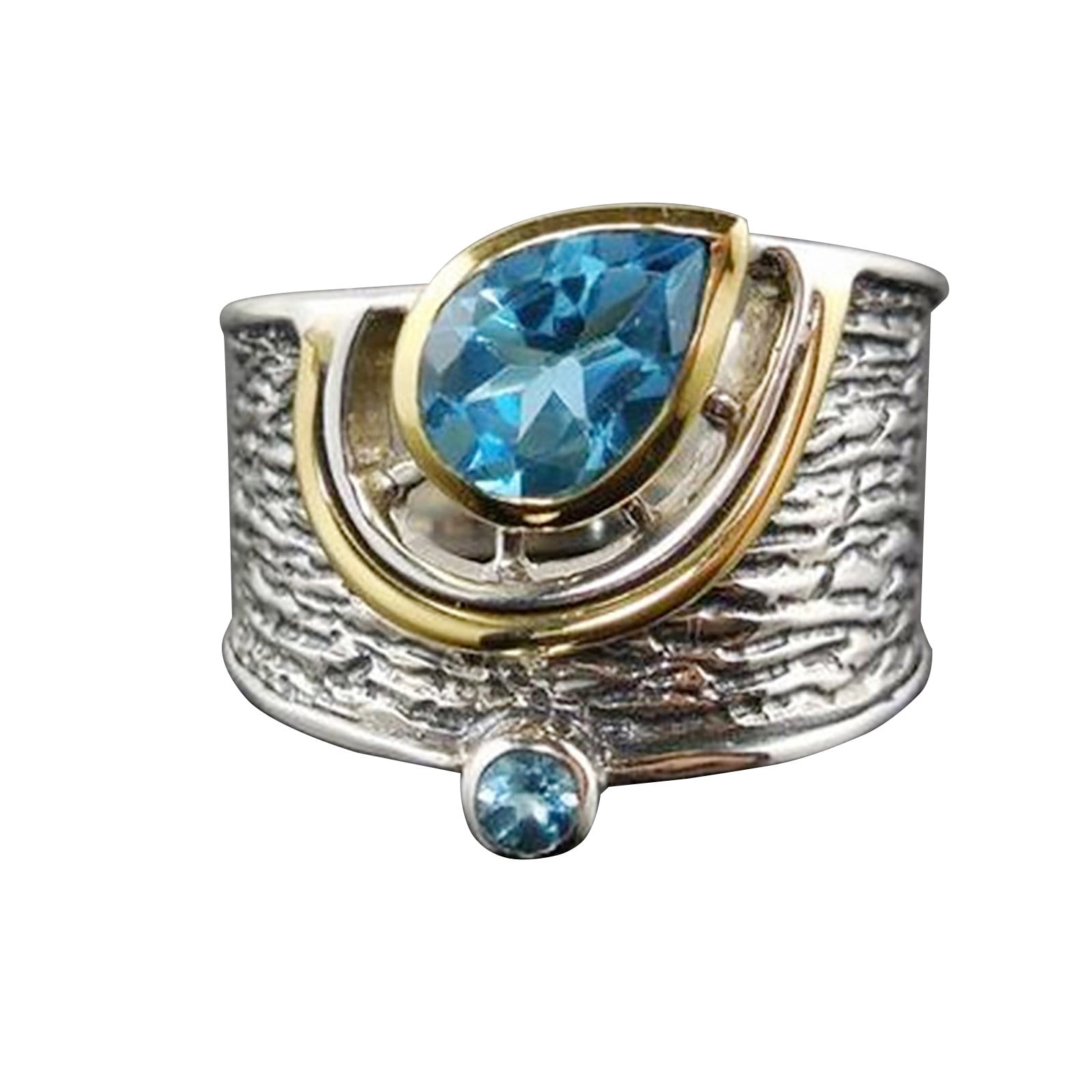 925 Sterling Silver Handmade Gemstone Turkish Aqua Marine Ladies Ring Size 6-10 925 Sterling Silver Handmade Gemstone Turkish Aqua Marine Ladies Ring Size 6-10