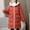 Red, variant on Babysbule Winter Jackets for Women Womens Winter Jacket Warm Overcoat Hooded Zipper Thicker Coat Pocket Outwear
