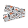 thumbnail image 7 of Yayeee Table Runner 90 inches Long Home Kitchen Dinning Party Decoration, Gray Snow Houses, 7 of 7
