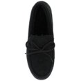 thumbnail image 4 of Vance Mens 212M Shearling Slip-on Moccasin Slipper, 4 of 9