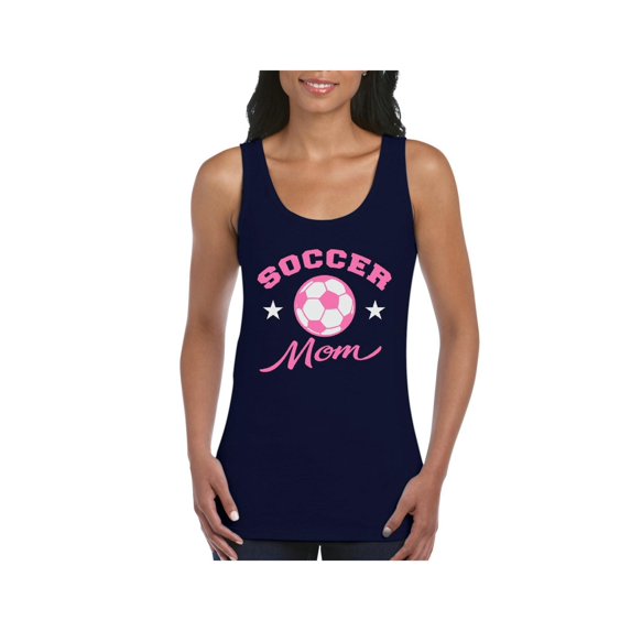 Womens Soccer Mom Tank Top