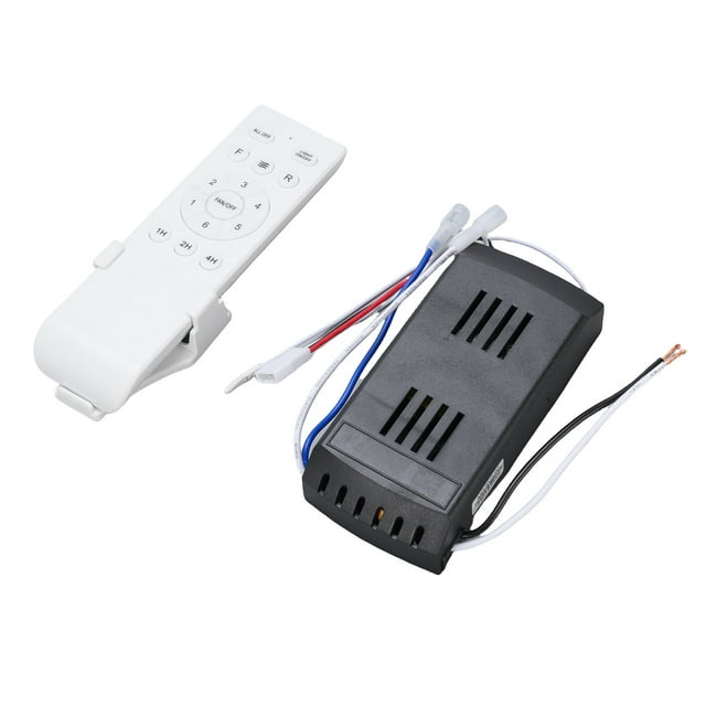 Kit De Control Remoto Para Ventilador De Techo, Control Remoto Universal Con Receptor De Ventilador De Techo De 6 Velocidades Para El Hogar