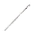 thumbnail image 1 of 925 Sterling Silver 4.0mm Rolo Bracelet, 1 of 1