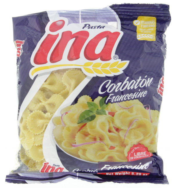 Ina Bow Tie Noodles 7oz Corbaton (Pack of 12)