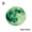 Green, variant on Aesthetic 3d Luminous Glow In The Dark Moon Wall Sticker Removable Decoration Fluorescent Sticker Home Room