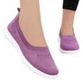 thumbnail image 3 of Mostsola Flats for Women Lightweight Walking Shoes Knit Mesh Slip on Shoes Casual Penny Loafers, 3 of 4