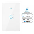 thumbnail image 1 of Interrupteur Lumineux Wi-Fi, Interrupteur Mural Tactile Intelligent - Compatible avec Alexa, l'Assistant Google et IFTTT, 1 of 13