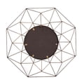thumbnail image 5 of Joveco Round Decorative Metal Wall Mirror Gold 23.8"D, 5 of 5