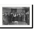 thumbnail image 2 of Historic Framed Print, Col. J.H. Wells swearing in woman motorist, 17-7/8" x 21-7/8", 2 of 9