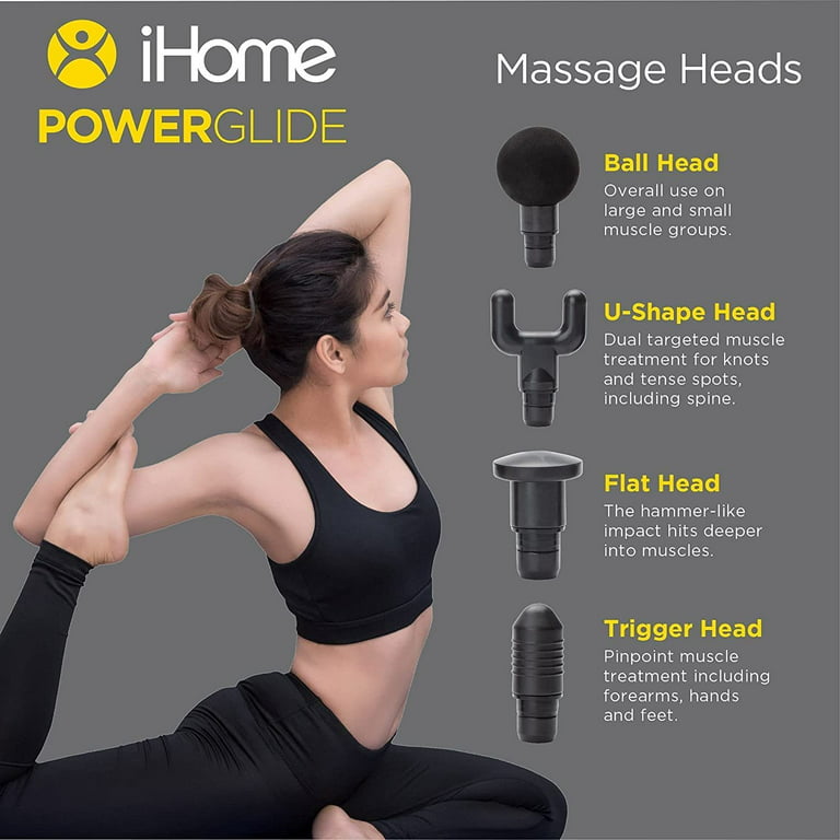 iHome Shiatsu Massage Pro Cordless Neck & Shoulder Massager