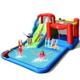 thumbnail image 1 of Costway Inflatable Water Slide Kids Jumping Bounce Castle w/ Ocean Balls Blower Excluded, 1 of 10