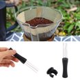 thumbnail image 2 of Coffee Stirring Tamper Aluminum Alloy Wall Mounted Storage Needle Type Coffee Distribution Tool for Home Black, 2 of 5