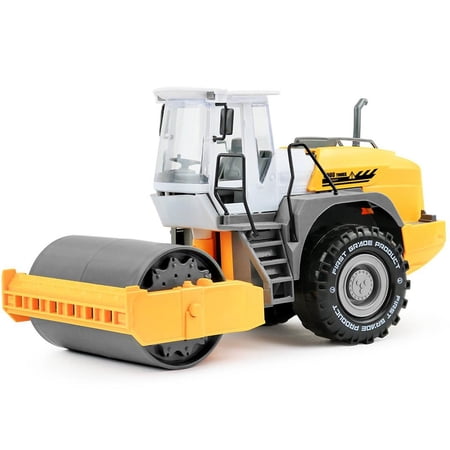 Click N  Play Friction Powered Steamroller Truck Construction Toy Vehicle for Kids