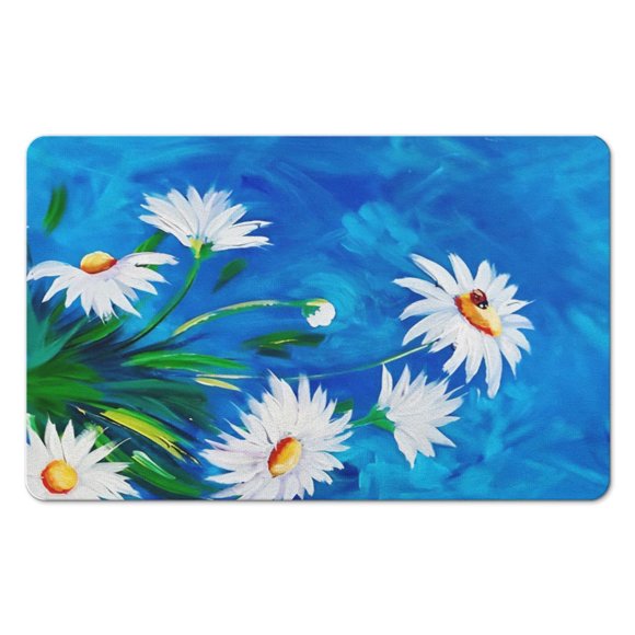 Elevate Bath Time with Luxurious Medallion Floral Bathroom Rugs - Quick Dry & Absorbent Bath Mat, Spa Design for Shower Room - Ultimate Décor Statement, 20x32 inch