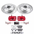 thumbnail image 2 of PowerStop Rear Z26 Street Warrior Brake Pad and Rotor Kit with Red Powder Coated Calipers Fits: ACURA Select Models KC3153-26, 2 of 4