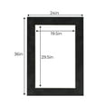 thumbnail image 3 of Ash Suede Acid Free 24x36 Picture Frame Mats with White Core Bevel Cut for 20x30 Pictures - Fits, 3 of 4
