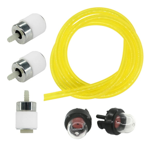 Gas Fuel Line Filter Hose Kit For Husqvarna 455 Rancher 460 445 450 435 Primer Bulb 503936601 455 e 460 570 570 575 576 XP K750 K960 Chainsaw