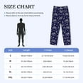 thumbnail image 4 of Bixox Men's Bicycle1 Patterned Pajama Pants with Pockets Lounge Clothes for Home, 4 of 5