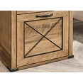 thumbnail image 6 of File Cabinet, 15.7"D x 17.7"W Filing Cabinet with 3 Drawers, Printer Stand for Home Office, Brown, 6 of 7