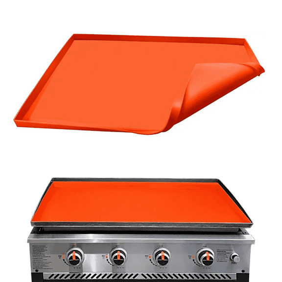 iDiskk 36" Silicone Heat Insulation Griddle Mat for Blackstone Griddle, Heavy Duty Food Grade Silicone Mat
