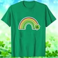 thumbnail image 4 of Qetyuw St Patricks Day Shirt Women Casual Summer Short Sleeve Tshirts Lucky Shamrock Rainbow Graphic Tees Comfy Crew Neck Shirts, 4 of 6