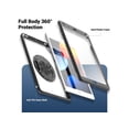 thumbnail image 2 of Case for iPad 10.2 inch 2021 2020 2019 9th 8th 7th Generation iPad Air 3 10.5 Pro 10.5 inch with Screen Protector, Foldable Stand, Pencil Holder, Shockproof Rugged Protective Cover, 2 of 7