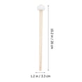 thumbnail image 3 of Shisuyan 2 Pcs Maillet en Bois Chinois pour Gong Percussion Maillets, 3 of 8