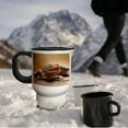 thumbnail image 3 of 3drose, Tokay Gecko Lizard on Rock, North Carolina, Usa - Us34 Bjy0021 - Jaynes Gallery, 14oz Stainless Steel Travel Mug, 3 of 3