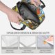 thumbnail image 3 of Easygdp Different Construction Site Vehicles Caja de Almuerzo para Mujeres y Hombres, Bolsa de Almuerzo Insulada, Bolsas Reutilizables Impermeables para Viajes, Trabajo y Picnics, 3 of 7