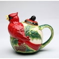 thumbnail image 3 of Cosmos Gifts Holiday/Seasonal Ceramic Cardinal Teapot, 5-1/4-Inch, 3 of 3