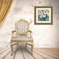 thumbnail image 3 of Nan 12x12 Gold Ornate Wood Framed with Double Matting Museum Art Print Titled - Flower Power, 3 of 4