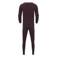 thumbnail image 4 of Gyexs Long Johns for Women Thermal - Long Johns for Women Thermal Plus Size, Cold Weather Long Sleeve Shirts Winter Clothing, Red, Size L, 4 of 8