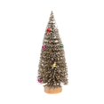 thumbnail image 4 of de Navidad artificial de mesa de Navidad de escritorio Dormitorio Oficina Hogar Sala de estar Estante Regalo de Navidad Mini de Oro oscuro, 4 of 8
