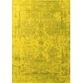 thumbnail image 1 of Ahgly Company Indoor Rectangle Oriental Yellow Industrial Area Rugs, 8' x 12', 1 of 4