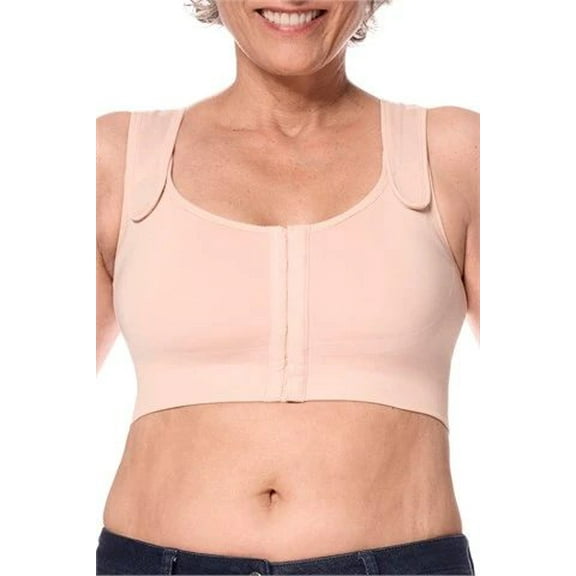 Amoena Sina Women Seamless Post-Surgical Compression Bras Front Fastening Bra Adjustable Straps Wireless 44