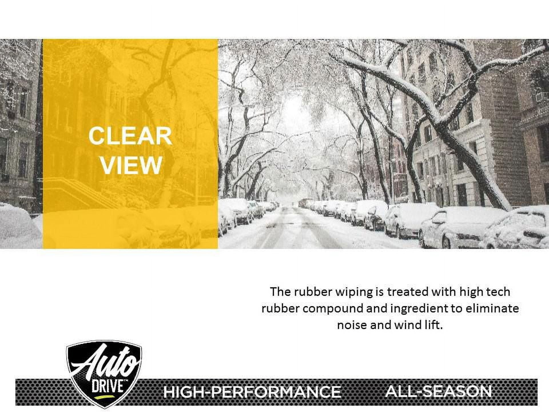 Balais d'essuie-glace conventionnel Autodrive de 24 po 2,36 x 0,79 x 27,05 po