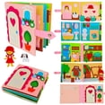 thumbnail image 1 of Busy Book Sendhjurf Montessori para niños pequeños de 3 a 5 años, 1 of 8
