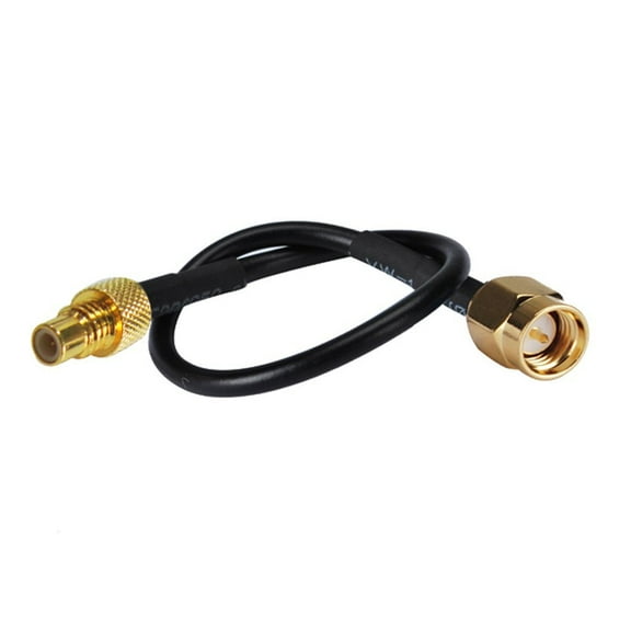 6 inch Rf Connector Sma Male to Smc Female Straight Assembly Extension Coaxial Cable Rg316 15cm for Wireless Antenna