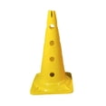 thumbnail image 4 of Cono de entrenamiento de 20 "con orificio, marcador de campo, cono de tráfico, práctica de para fútbol, de obstáculos de Amarillo shamjiam conos de entrenamiento deportivo, 4 of 9