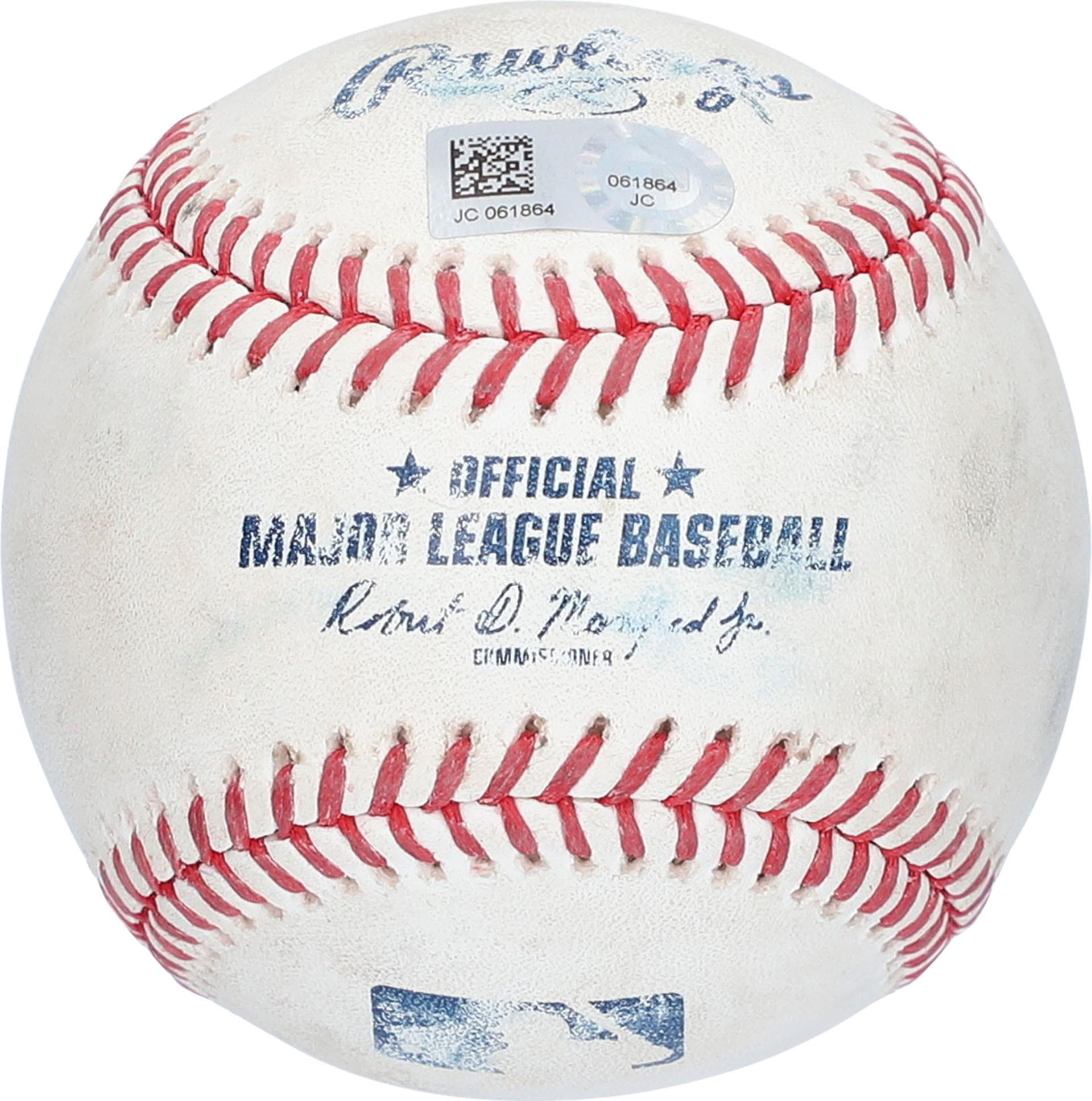 Authentic Game-Used Baseball: New York Yankees Bahrain Ubuy