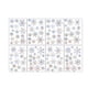 thumbnail image 2 of Pegatinas navideñas BLESIY 8 hojas para ventanas copos de nieve decoración navideña, 2 of 8