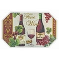 thumbnail image 1 of Plastic Placemat (Octagon) (Fine Wine) - Set of 12, 1 of 2